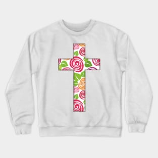 christian cross Crewneck Sweatshirt